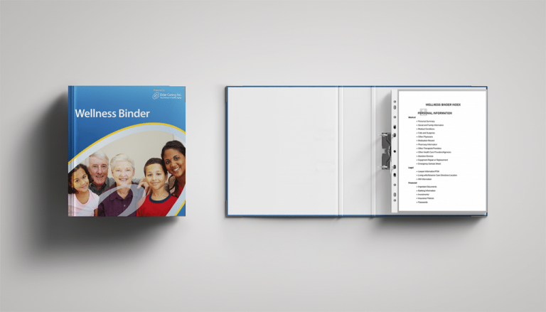 Wellness Binder™ (Downloadable PDF) - Elder Caring Inc.